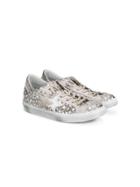 2 Star Kids Star Patches Sneakers - Metallic