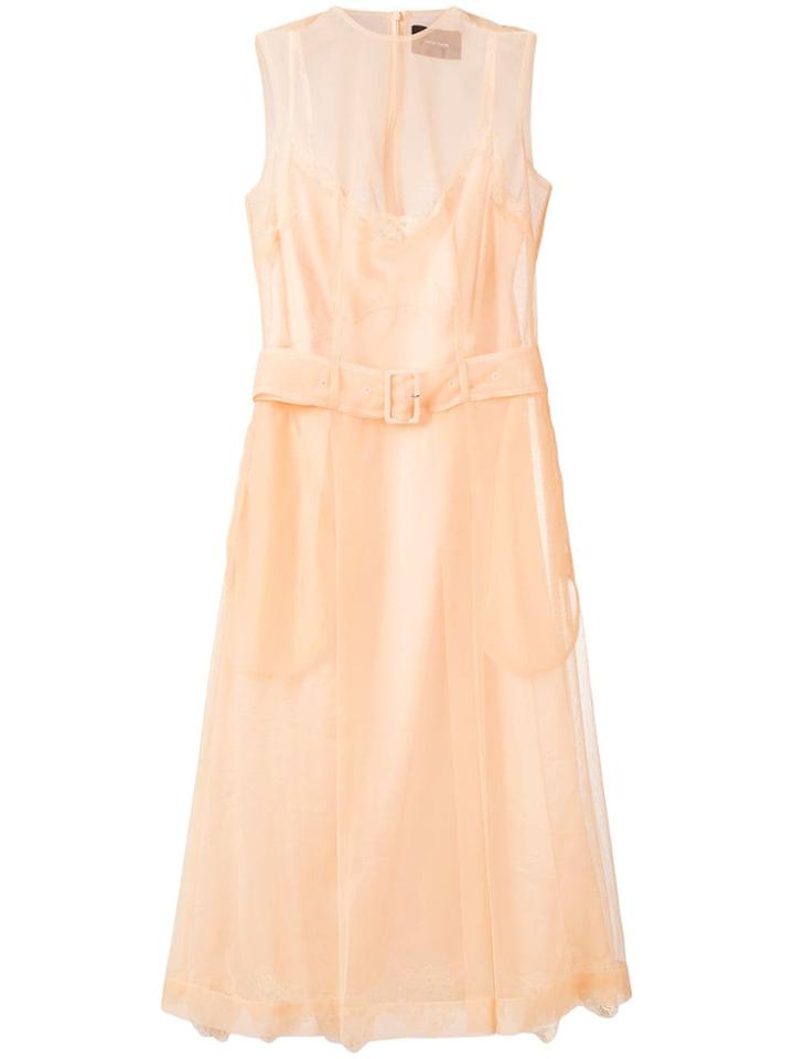Simone Rocha Layered Mesh Dress - Neutrals