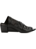 Marsèll Open-toe Mules, Women's, Size: 37.5, Black, Leather