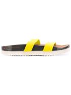 Adidas By Stella Mccartney 'diadophis' Two Strap Sliders
