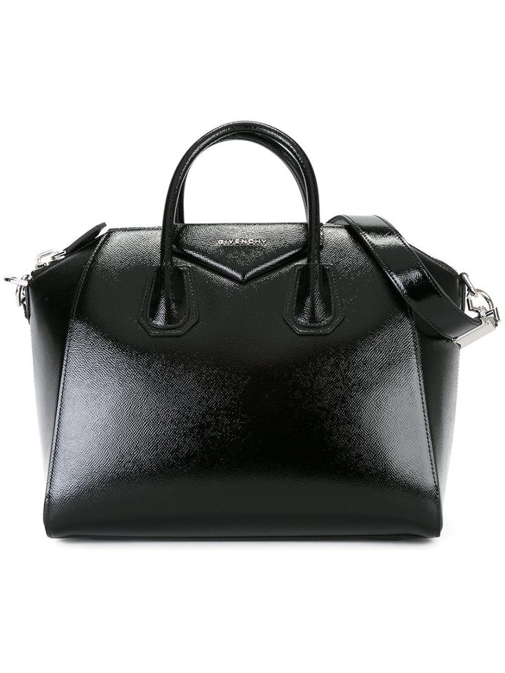 Givenchy Medium Antigona Tote Bag, Women's, Black, Calf Leather