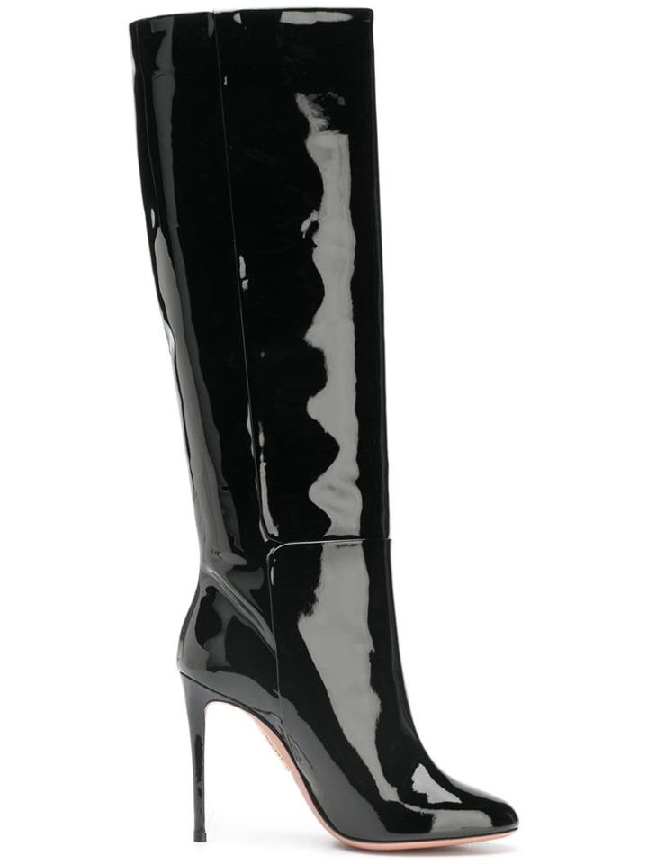 Aquazzura Alma 105 Boots - Black