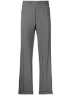 Canali Straight Leg Suit Trousers - Grey