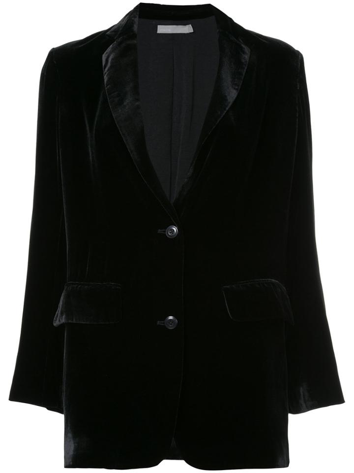 Vince Two Buttoned V-neck Blazer - Black
