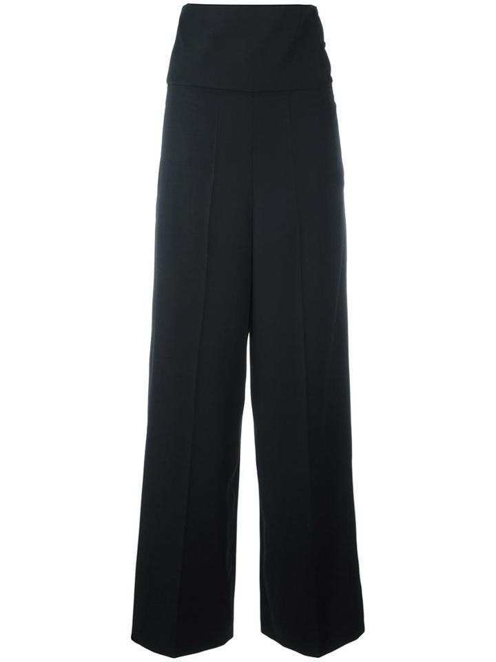 Ports 1961 High Waisted Palazzo Pants - Black