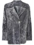Sylvie Schimmel Single Breasted Coat - Grey