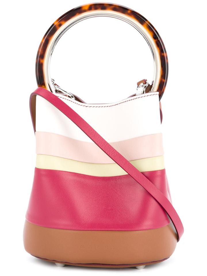 Marni Pannier Tote Bag - Multicolour