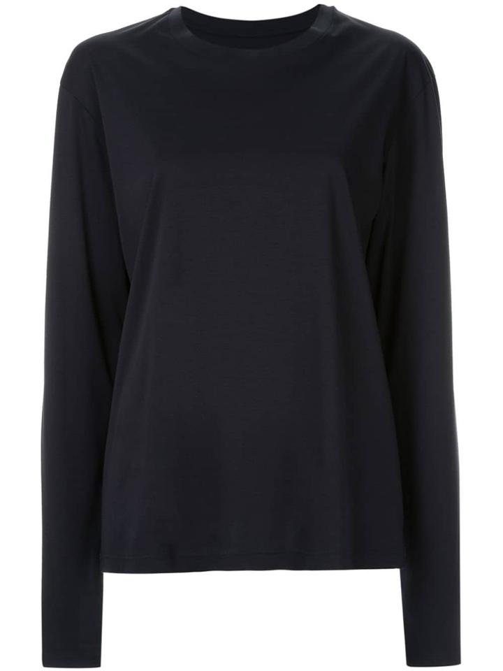 Jil Sander Jersey Sweatshirt - Blue