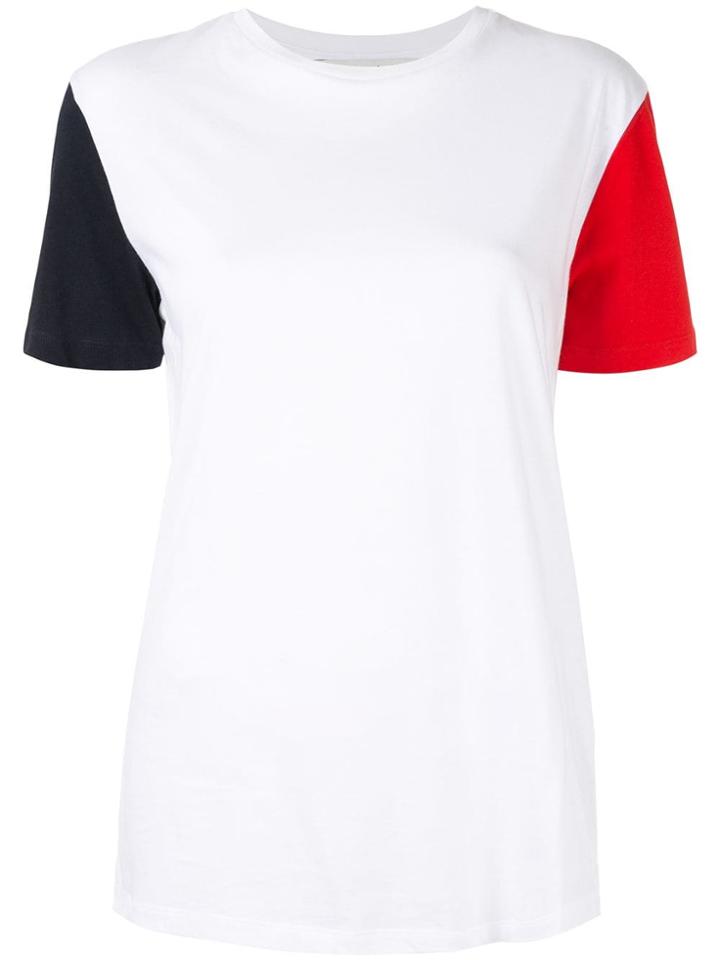 Être Cécile Colour Block T-shirt - White