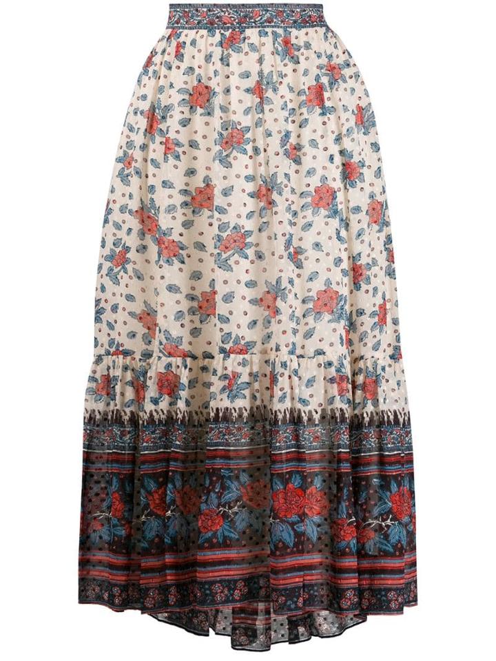 Ulla Johnson Pristine Midi Skirt - Neutrals