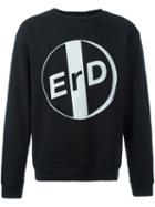 Enfants Riches Deprimes Logo Print Sweatshirt, Men's, Size: Medium, Black, Cotton