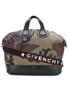 Givenchy Nightingale Camouflage Tote - Green