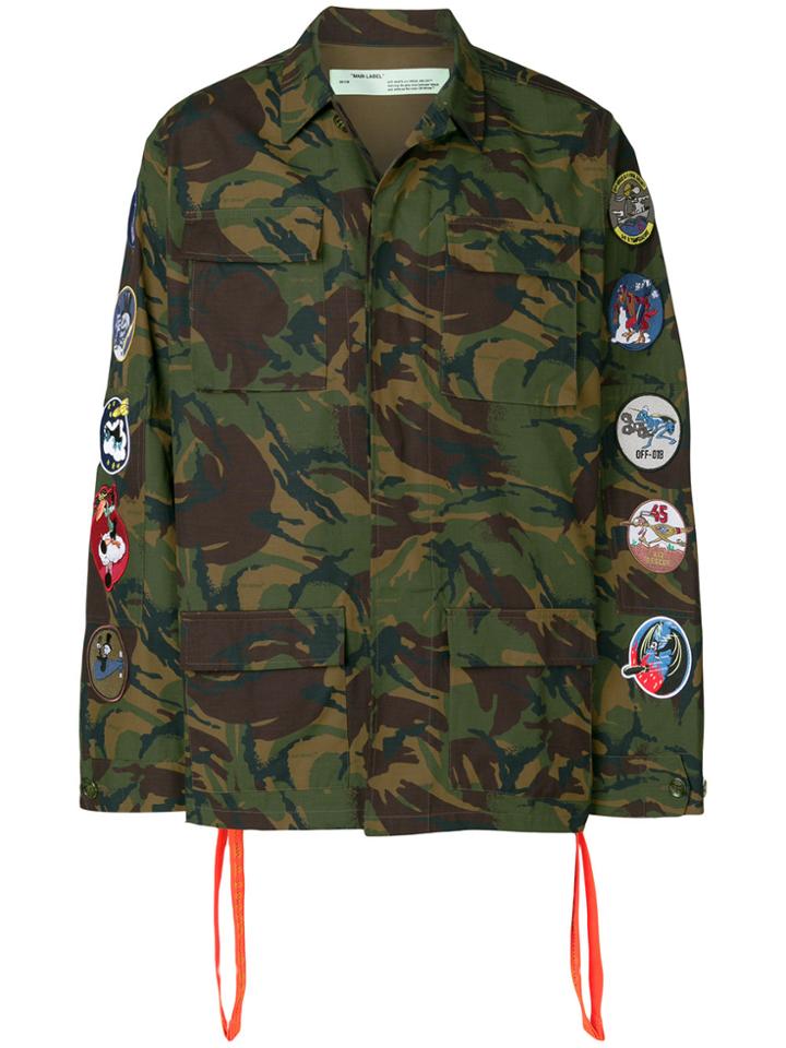 Off-white Camouflage Arrows Jacket - Multicolour