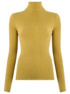 Uma Raquel Davidowicz - Knit Jumper - Women - Viscose/polyimide - M, Yellow/orange, Viscose/polyimide