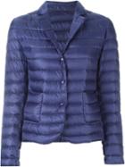 Moncler Leyla Padded Jacket, Women's, Size: 4, Pink/purple, Feather Down/polyamide