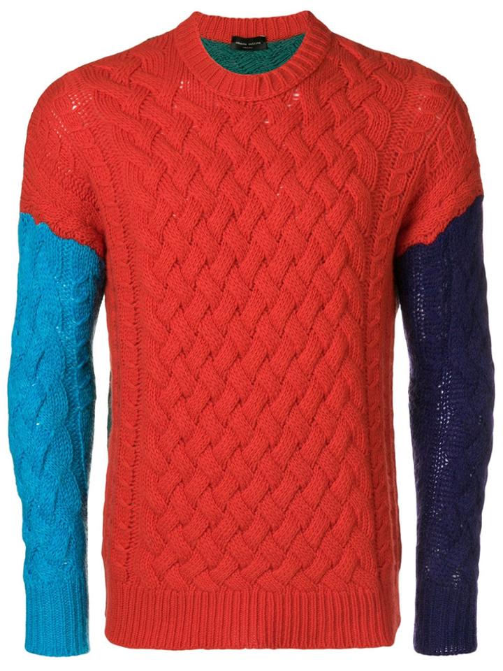 Roberto Collina Colour Block Jumper - Multicolour