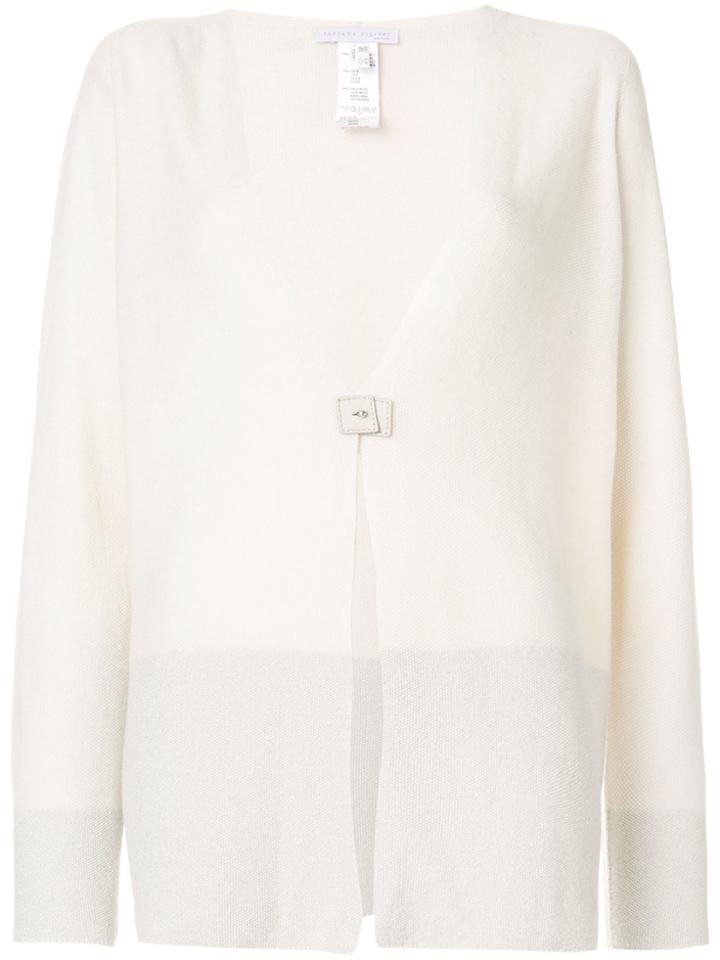 Fabiana Filippi One Button Cardigan - White