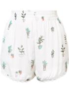 Obey Smocked Waist Shorts