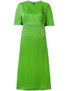 Sies Marjan Round Neck Shift Dress - Green