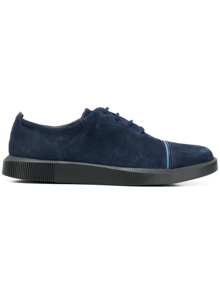 Camper Twins Lace-up Platform Shoes - Blue