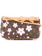 Louis Vuitton Vintage Pochette Accessories Cherry Blossom Bag - Brown