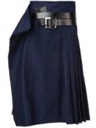 Charles Jeffrey Loverboy Wraparound Kilt - Blue