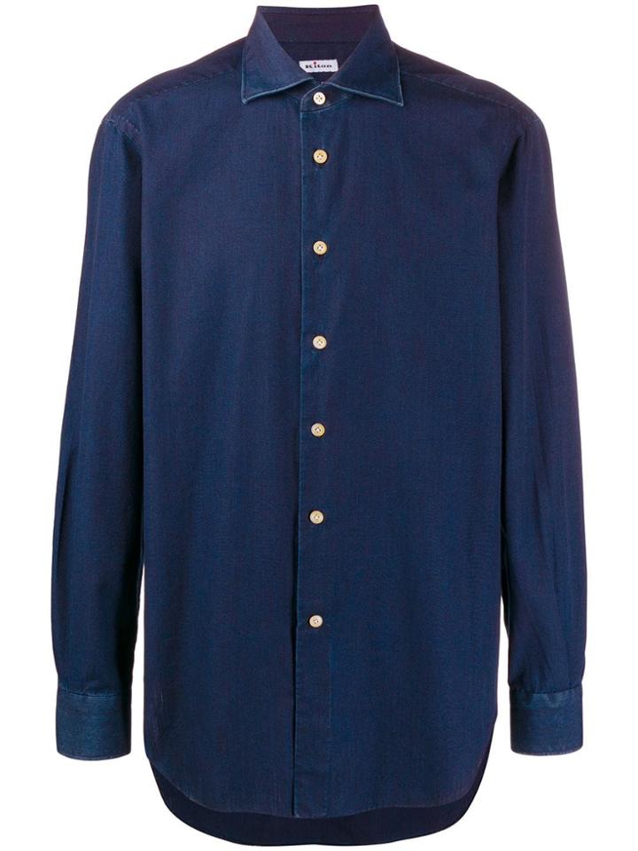Kiton Classic Casual Shirt - Blue