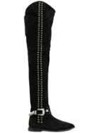 Toga Pulla Saloon Knee Length Boots - Black