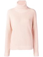 Tory Burch Turtle Neck Jumper - Pink