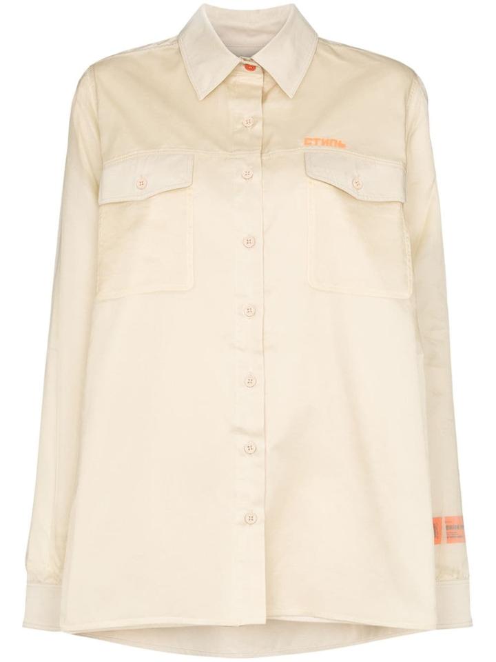 Heron Preston Double Layer Work Shirt - Neutrals
