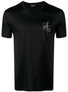 Alexander Mcqueen Embroidered Logo T-shirt - Black