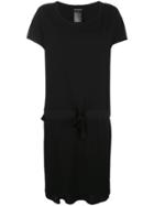 Ann Demeulemeester T-shirt Midi Dress - Black