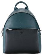 Fendi Contrast Pocket Backpack - Green