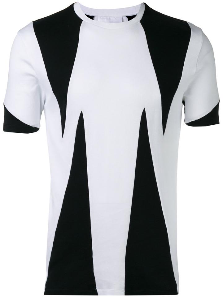 Neil Barrett Geometric T-shirt, Men's, Size: Small, Black, Cotton