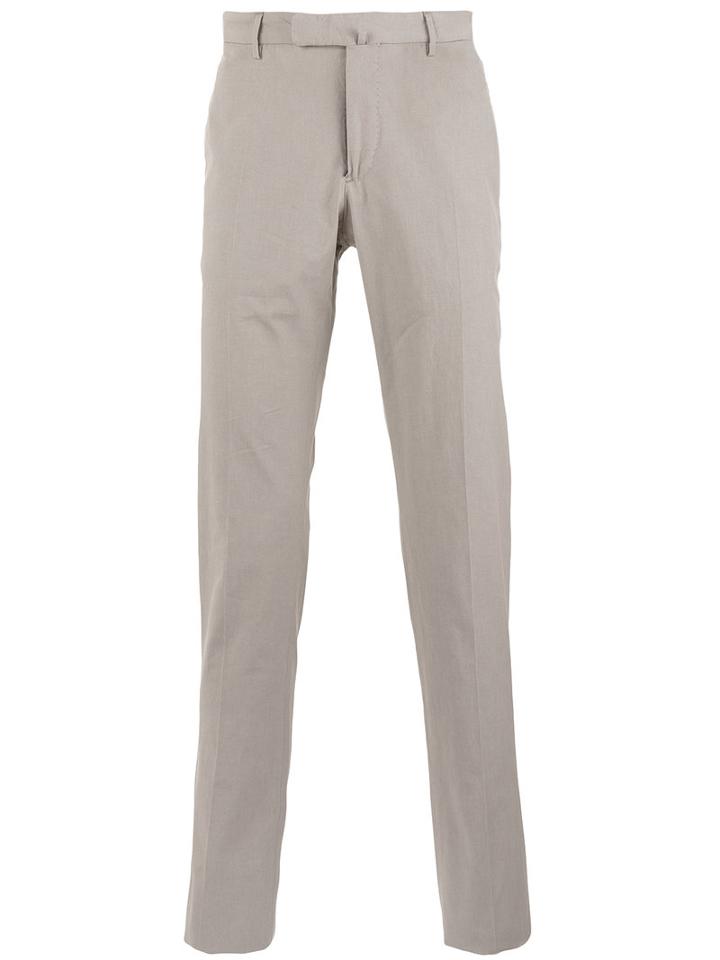 Incotex Straight Cut Chino Trousers, Men's, Size: 52, Nude/neutrals, Cotton/spandex/elastane