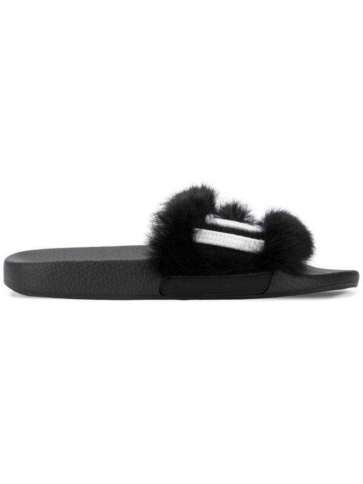 Dsquared2 Icon Strap Slides - Black