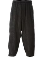 By Walid Cropped Baggy Trousers