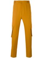Dakota Cargo Trousers - Men - Wool - M, Yellow/orange, Wool, Cmmn Swdn