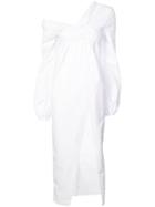Semsem Twisted Tunic Top - White