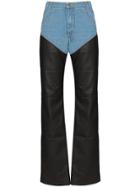Telfar High Waist Jean Chaps - Black