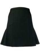 Red Valentino Tech A Line Mini Skirt - Black