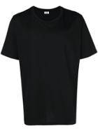 Saint Laurent Signature-print T-shirt - Black