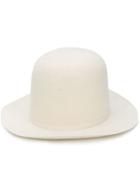 Ann Demeulemeester Ambra Large-crown Fedora Hat - White