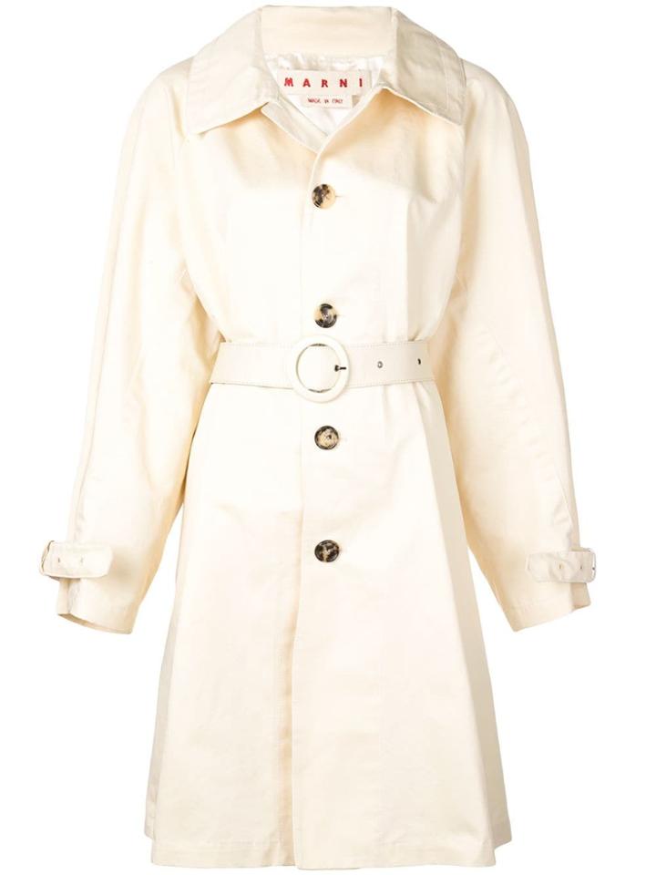 Marni Belted Trench Coat - Neutrals