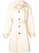 Marni Belted Trench Coat - Neutrals