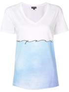 Emporio Armani Colour Block T-shirt - Blue