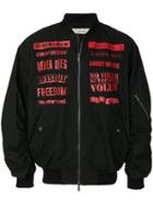 Damir Doma Statement Patch Jacket - Black