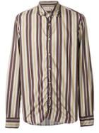 Marni Striped Shirt - Brown