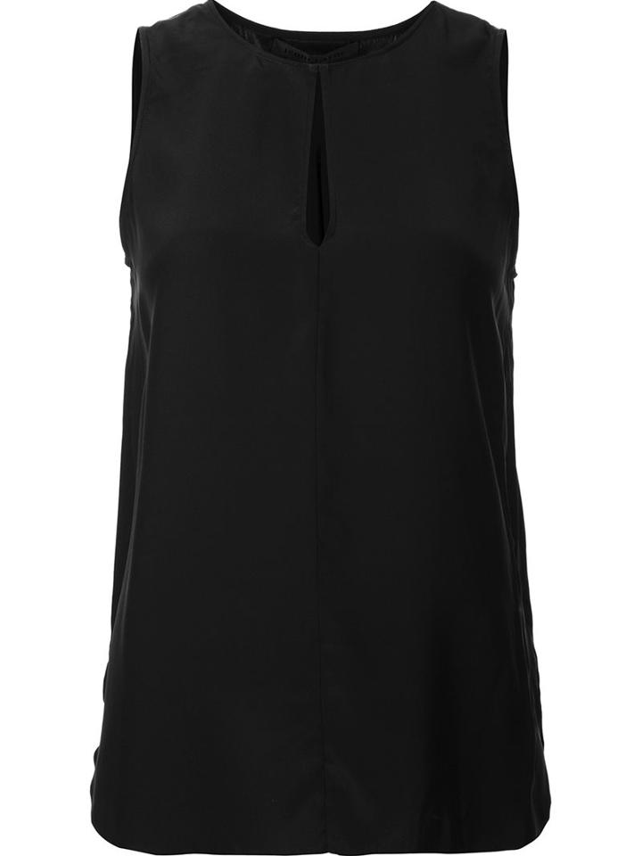 Jenni Kayne 'matte' Top, Women's, Size: Medium, Black, Silk