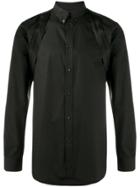 Givenchy Cuban-fit Shoulder Strap Shirt - Black